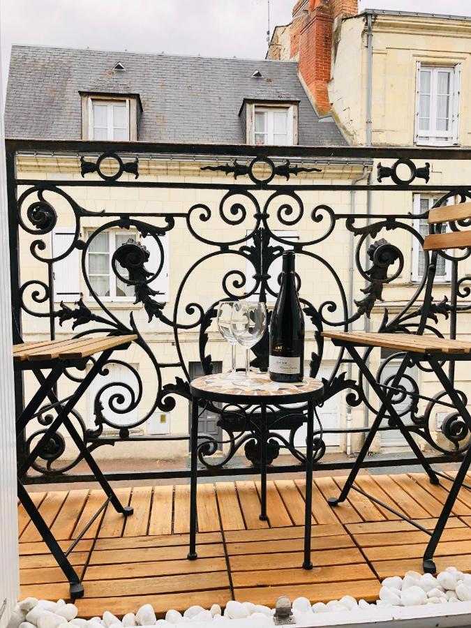Le Tanin -Appartement entier avec Balcon Saumur Extérieur photo
